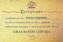 Certificado Kaiser 3